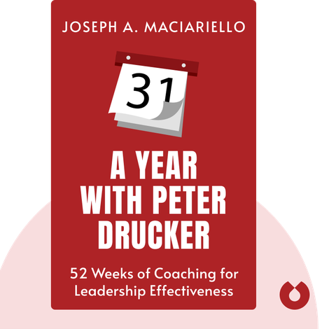 A Year with Peter Drucker