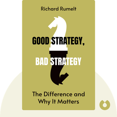 Good Strategy, Bad Strategy