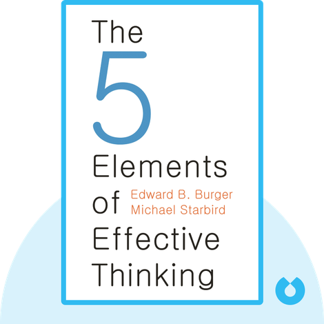 The Five Elements of Effective Thinking